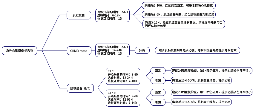 ACS后心肌標志物的變化如何